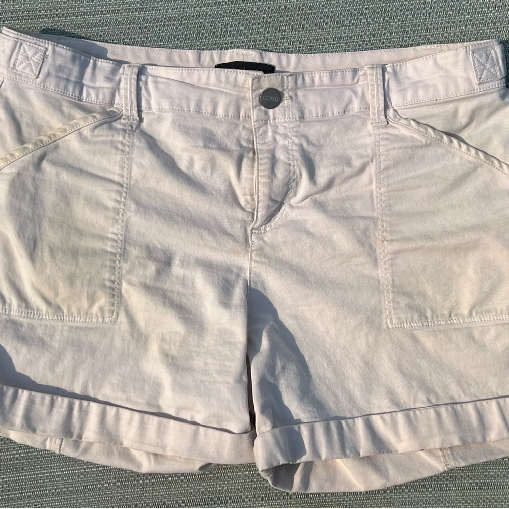 Sanctuary Women's Cream Cargo Shorts